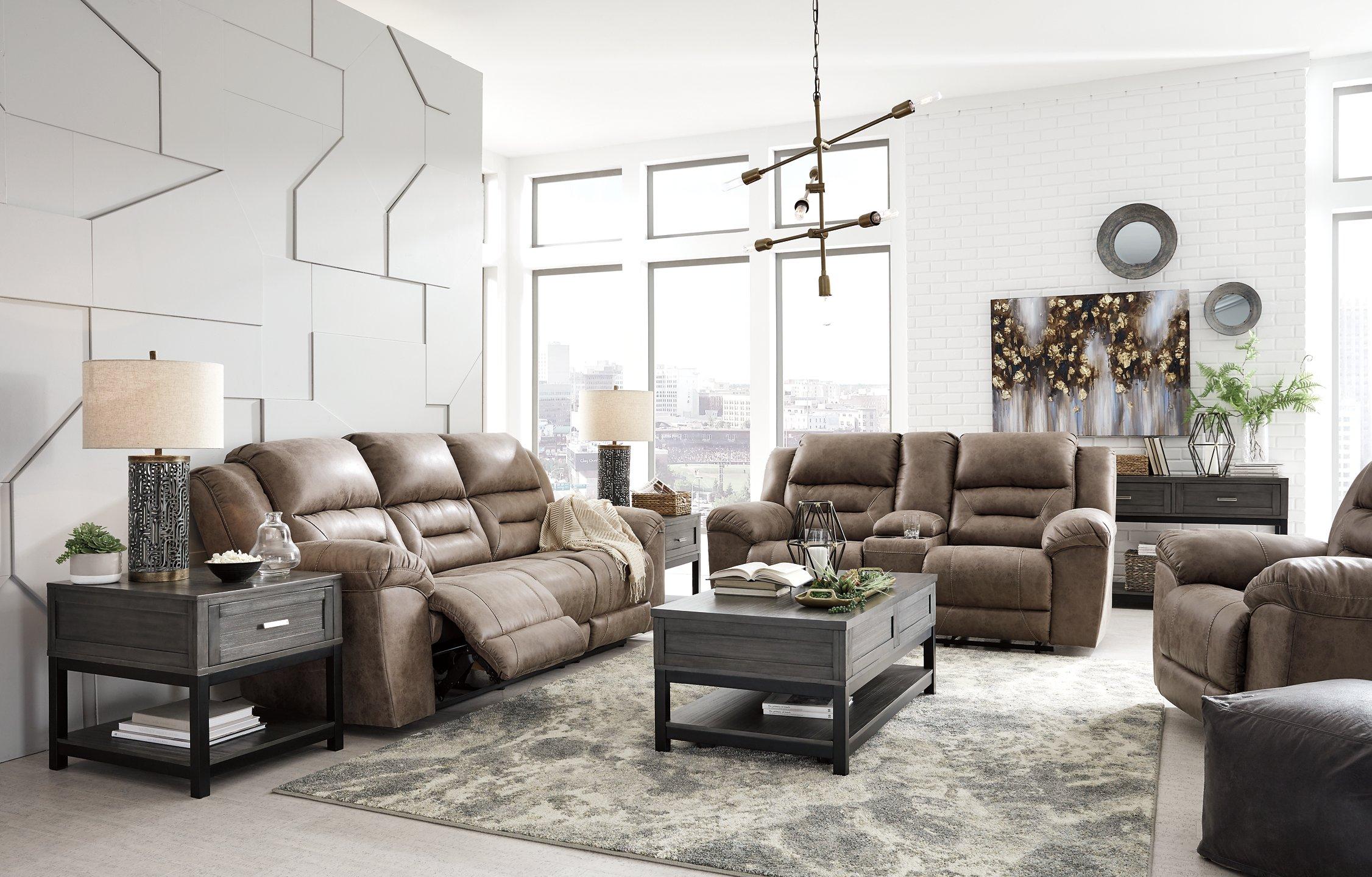 Stoneland Living Room Set - Ideal Furniture (Fresno,CA)