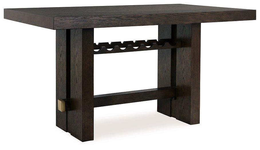 Burkhaus Counter Height Dining Table - Ideal Furniture (Fresno,CA)