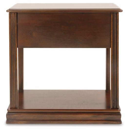 Breegin Chairside End Table - Ideal Furniture (Fresno,CA)