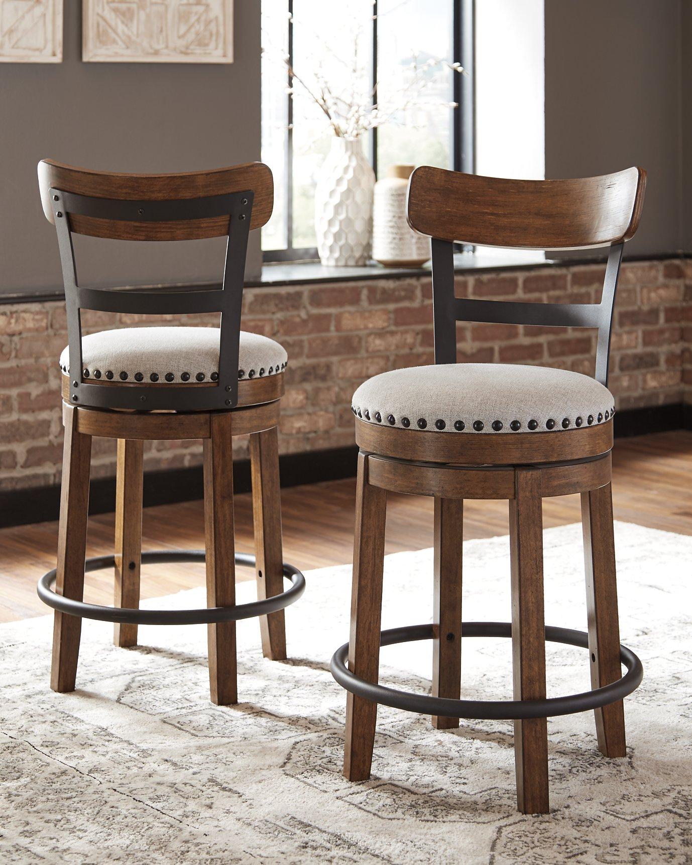Valebeck Counter Height Bar Stool - Ideal Furniture (Fresno,CA)