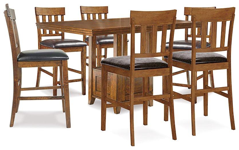 Ralene Counter Height Dining Set - Ideal Furniture (Fresno,CA)