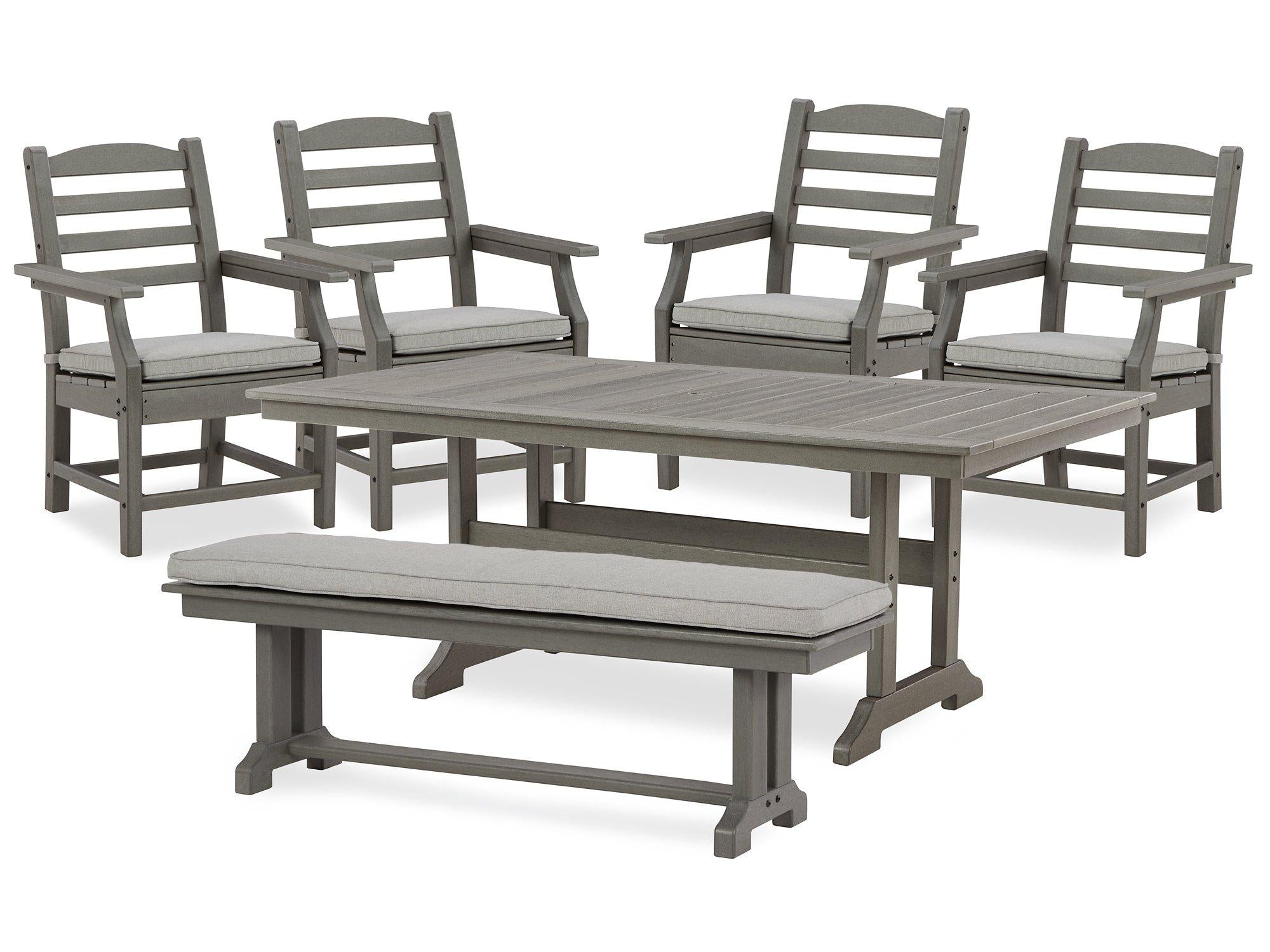 Visola Outdoor Dining Set - Ideal Furniture (Fresno,CA)