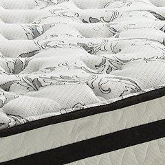 8 Inch Chime Innerspring Mattress Set - Ideal Furniture (Fresno,CA)