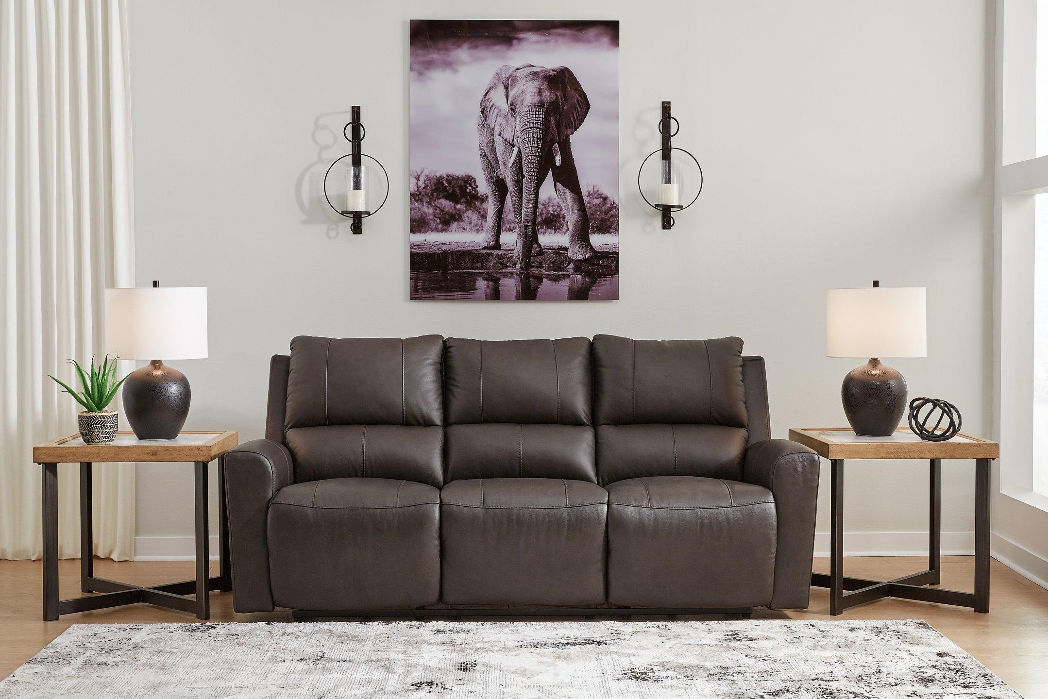 Boxmere Power Reclining Sofa - Ideal Furniture (Fresno,CA)