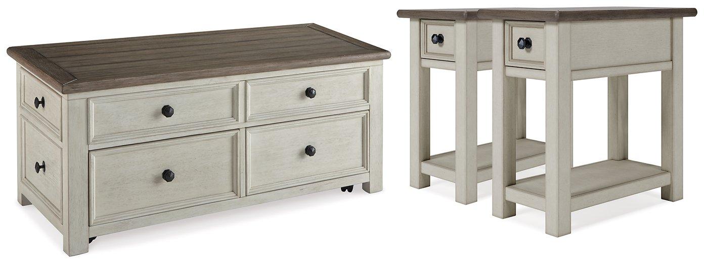 Bolanburg Occasional Table Set - Ideal Furniture (Fresno,CA)