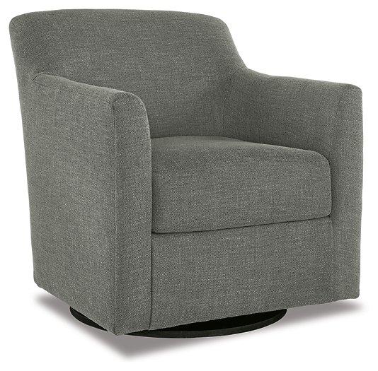 Bradney Swivel Accent Chair - Ideal Furniture (Fresno,CA)