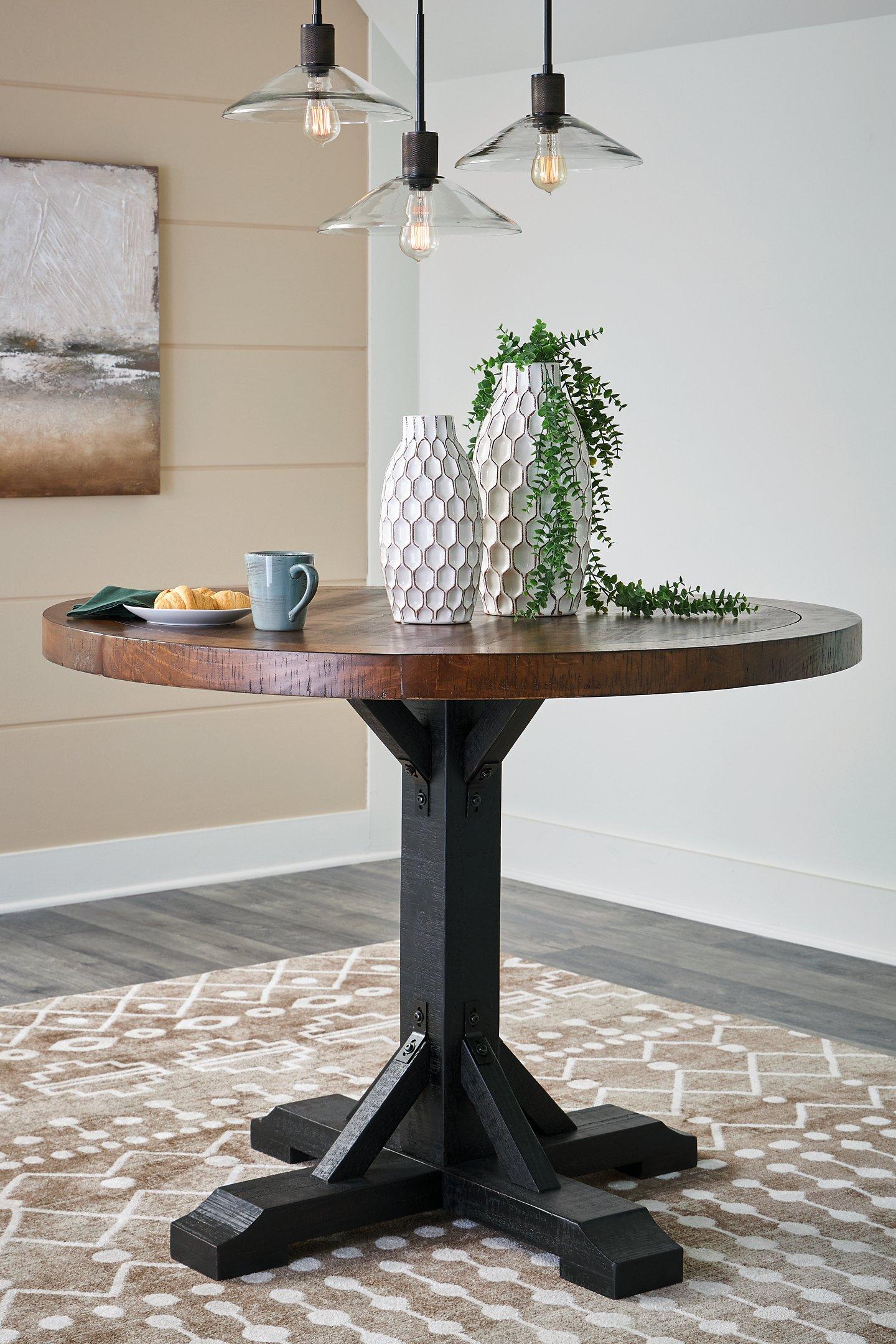 Valebeck Counter Height Dining Table - Ideal Furniture (Fresno,CA)