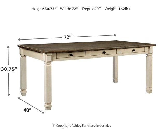 Bolanburg Dining Table - Ideal Furniture (Fresno,CA)