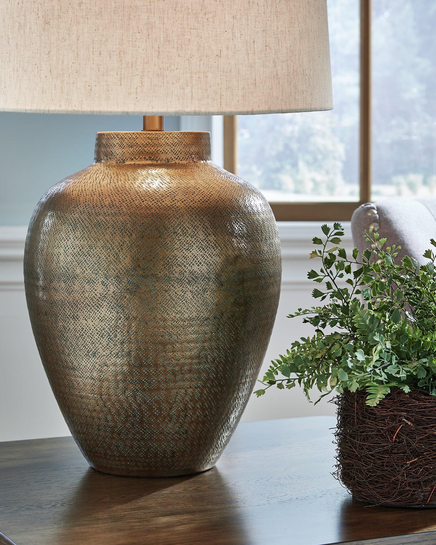 Madney Lamp Set - Ideal Furniture (Fresno,CA)