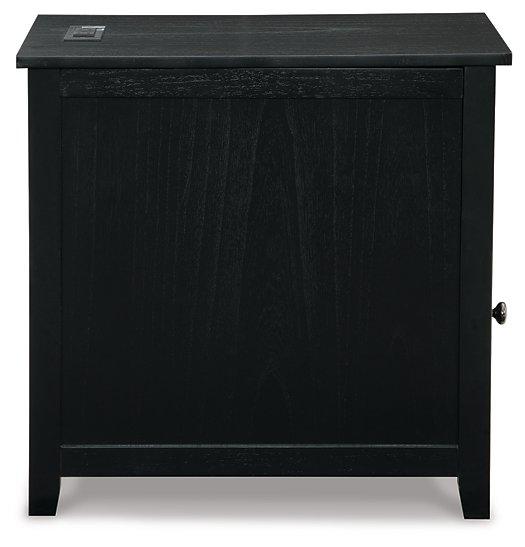 Treytown Chairside End Table - Ideal Furniture (Fresno,CA)