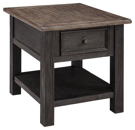 Tyler Creek End Table Set - Ideal Furniture (Fresno,CA)