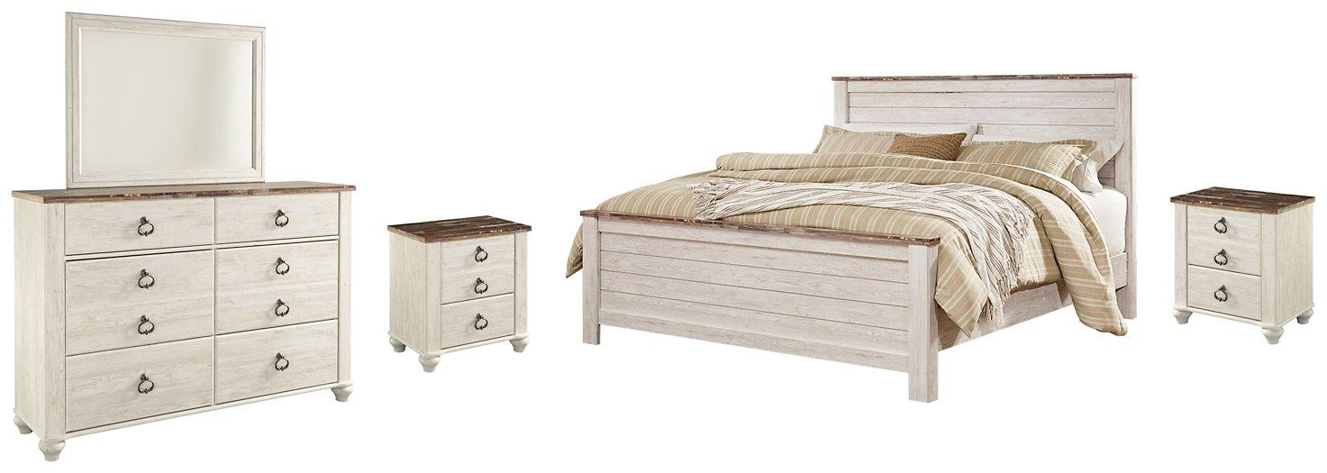 Willowton Bedroom Set - Ideal Furniture (Fresno,CA)
