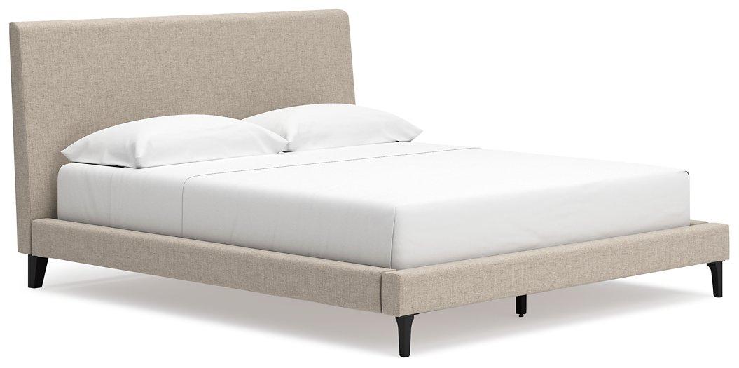 Cielden Upholstered Bed with Roll Slats - Ideal Furniture (Fresno,CA)