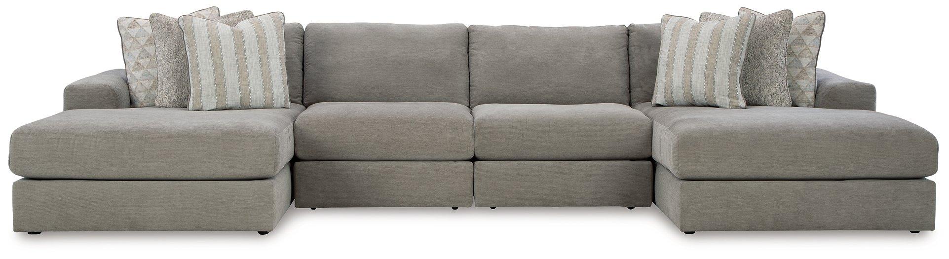 Avaliyah Double Chaise Sectional - Ideal Furniture (Fresno,CA)