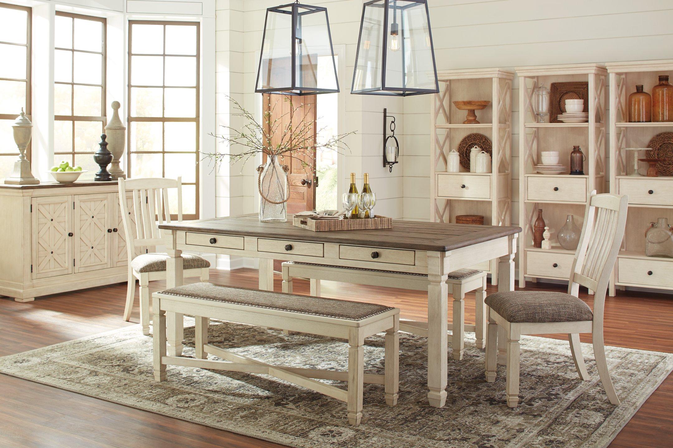 Bolanburg Dining Bench - Ideal Furniture (Fresno,CA)