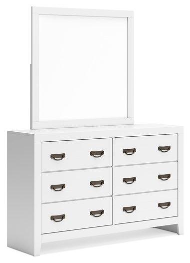 Binterglen Dresser and Mirror - Ideal Furniture (Fresno,CA)