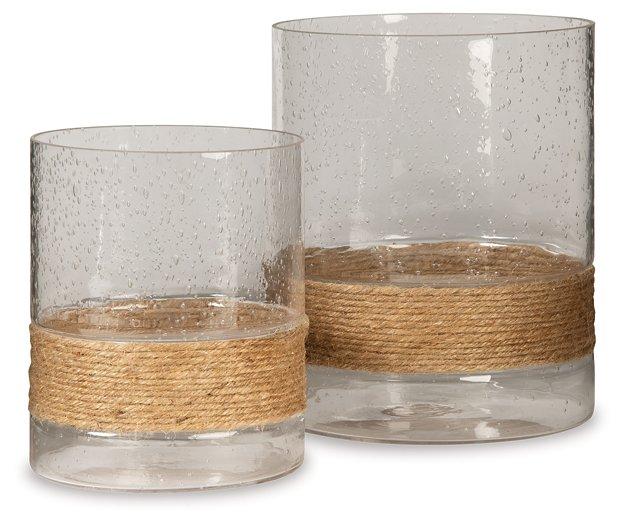 Eudocia Candle Holder (Set of 2) - Ideal Furniture (Fresno,CA)