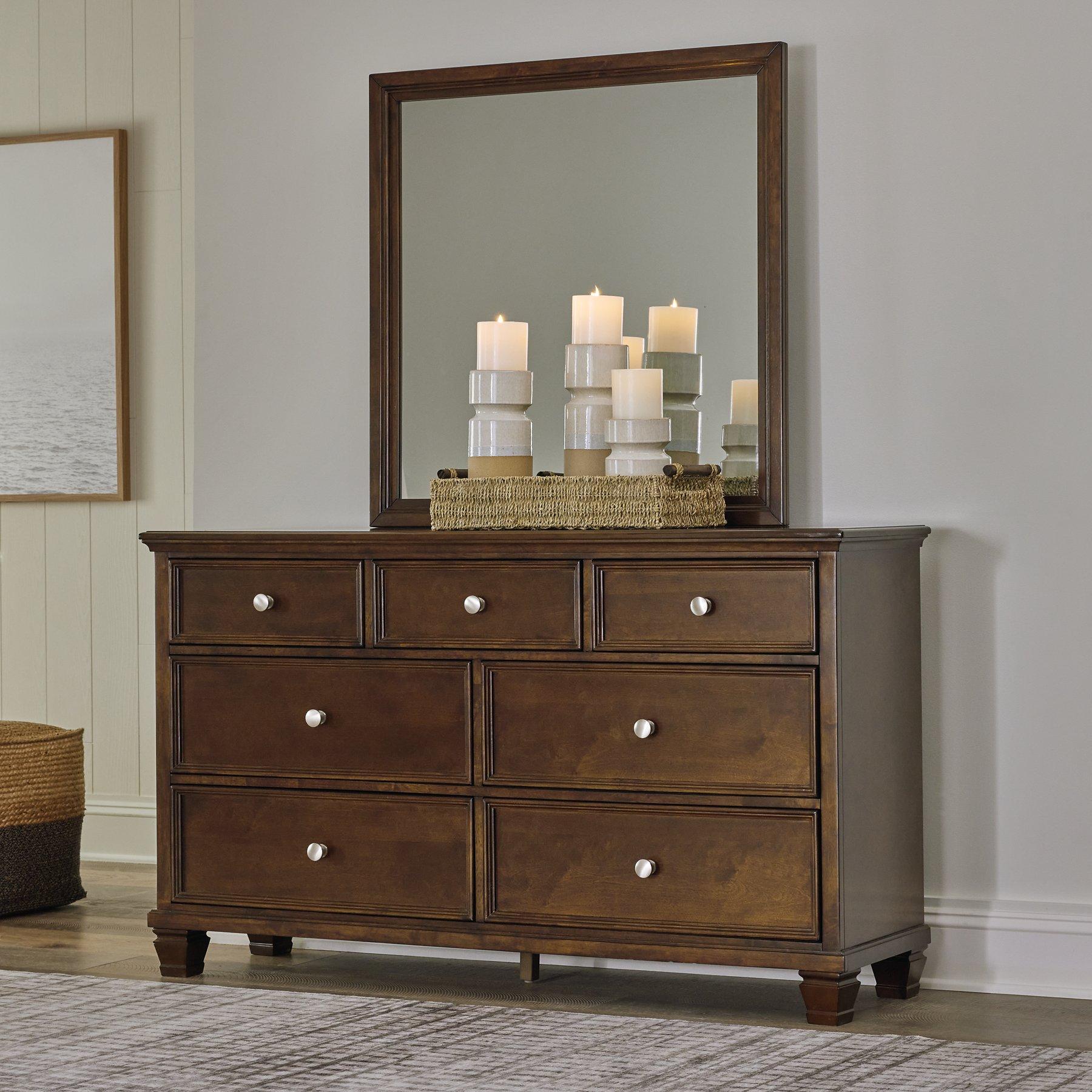 Danabrin Dresser and Mirror - Ideal Furniture (Fresno,CA)