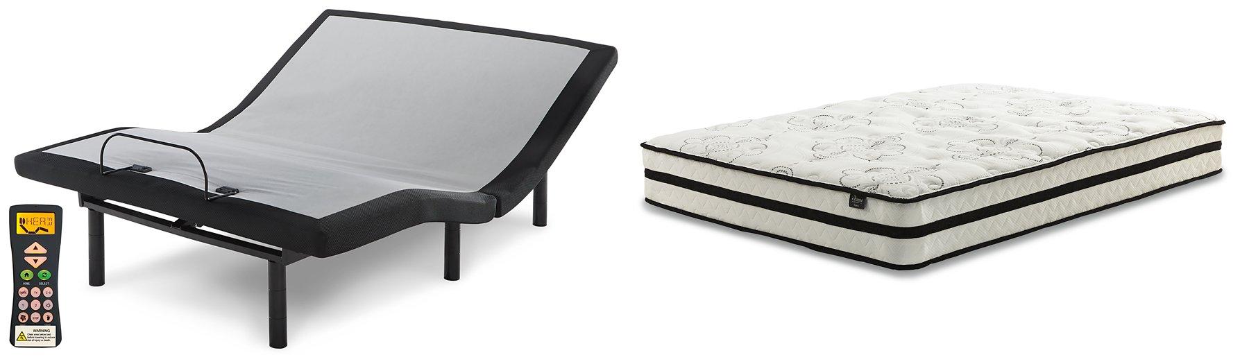 Chime 10 Inch Hybrid Mattress Package - Ideal Furniture (Fresno,CA)
