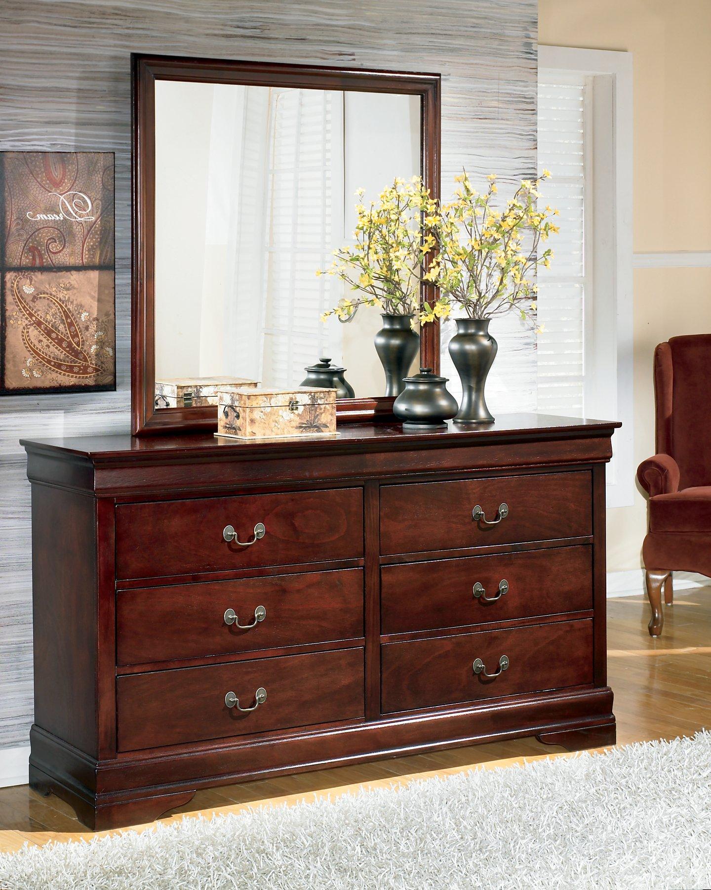 Alisdair Dresser and Mirror - Ideal Furniture (Fresno,CA)