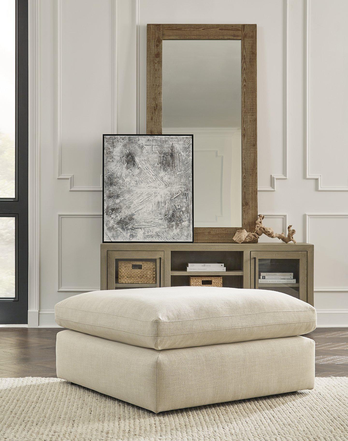 Elyza Oversized Accent Ottoman - Ideal Furniture (Fresno,CA)