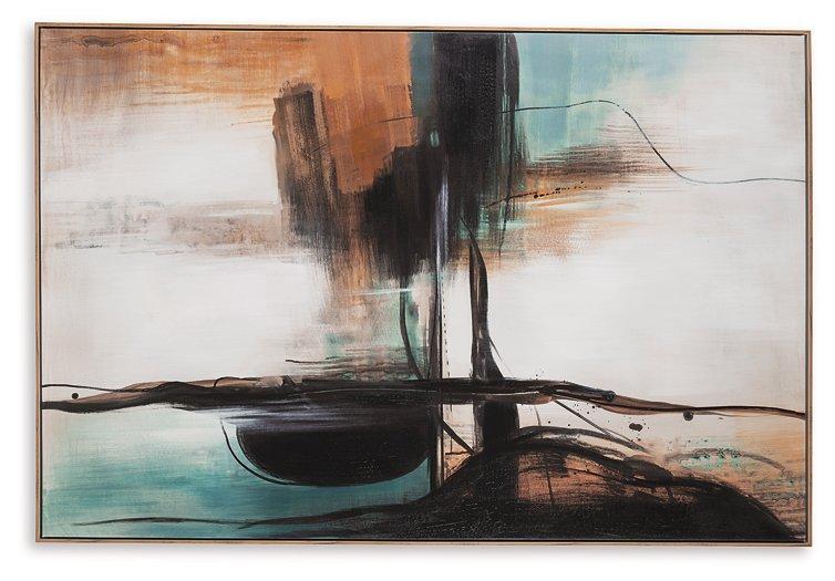 Brunonia Wall Art - Ideal Furniture (Fresno,CA)