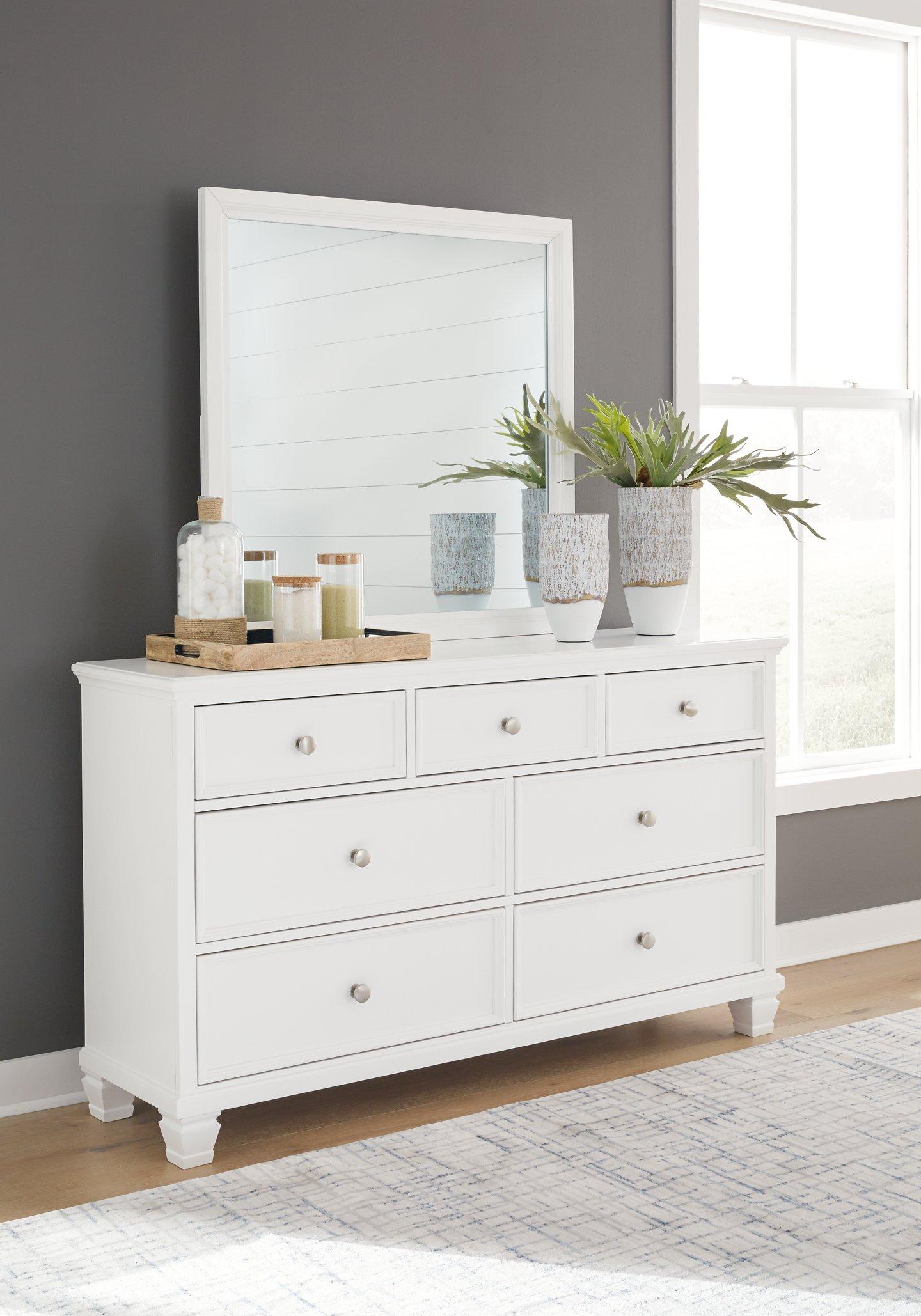 Fortman Dresser and Mirror - Ideal Furniture (Fresno,CA)