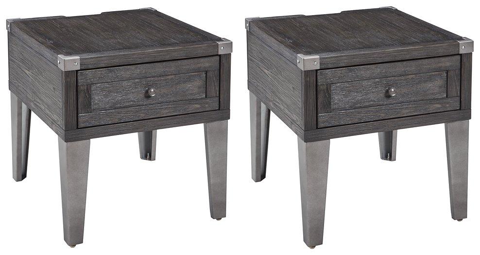 Todoe End Table Set - Ideal Furniture (Fresno,CA)