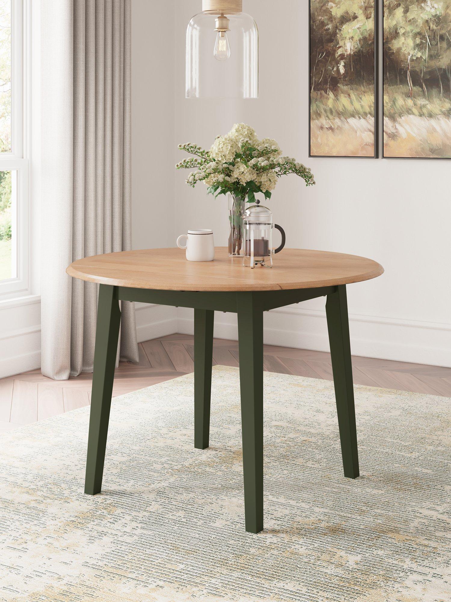 Gesthaven Dining Drop Leaf Table - Ideal Furniture (Fresno,CA)