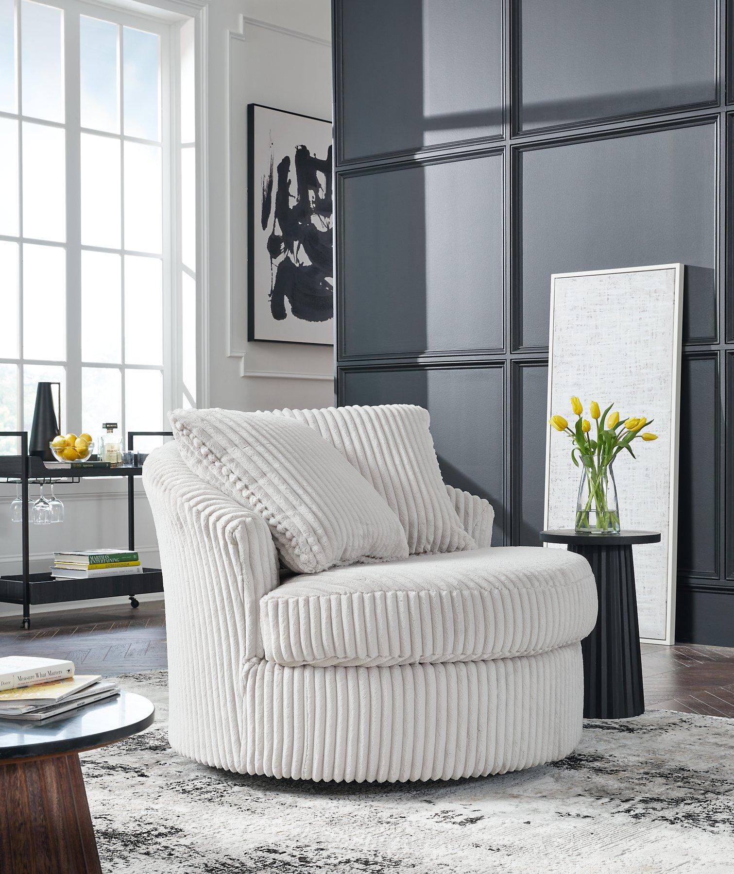 Gramwell Swivel Accent Chair - Ideal Furniture (Fresno,CA)