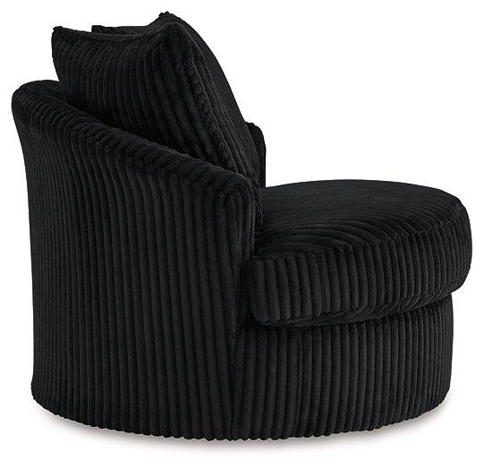 Gramwell Swivel Accent Chair - Ideal Furniture (Fresno,CA)