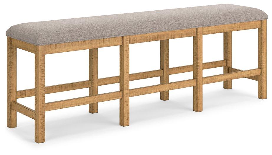 Havonplane 72" Counter Height Dining Bench - Ideal Furniture (Fresno,CA)