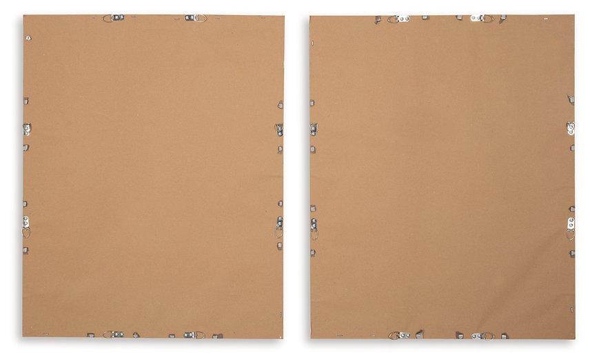 Holport Wall Art (Set of 2) - Ideal Furniture (Fresno,CA)
