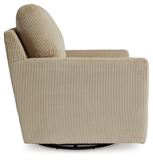 Icaman Swivel Accent Chair - Ideal Furniture (Fresno,CA)