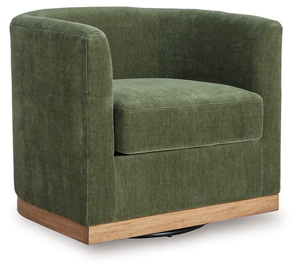 Jersonlow Swivel Accent Chair - Ideal Furniture (Fresno,CA)
