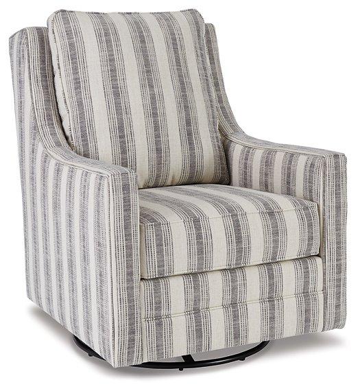 Kambria Swivel Glider Accent Chair - Ideal Furniture (Fresno,CA)