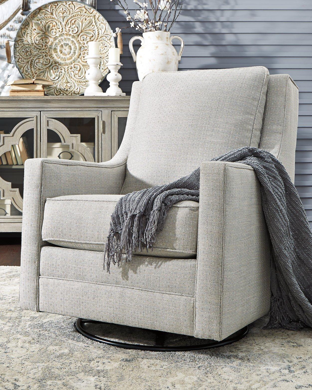 Kambria Swivel Glider Accent Chair - Ideal Furniture (Fresno,CA)