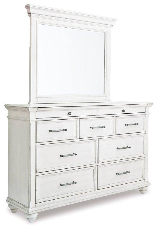 Kanwyn Dresser and Mirror - Ideal Furniture (Fresno,CA)