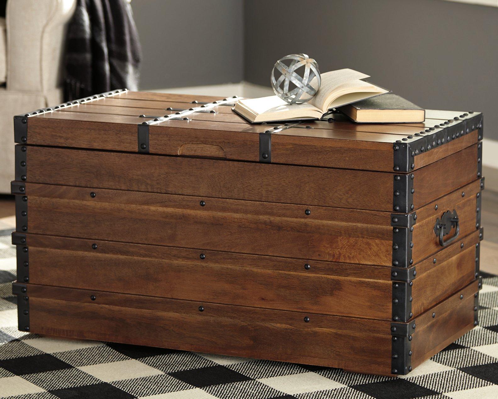 Kettleby Storage Trunk - Ideal Furniture (Fresno,CA)