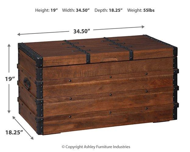 Kettleby Storage Trunk - Ideal Furniture (Fresno,CA)