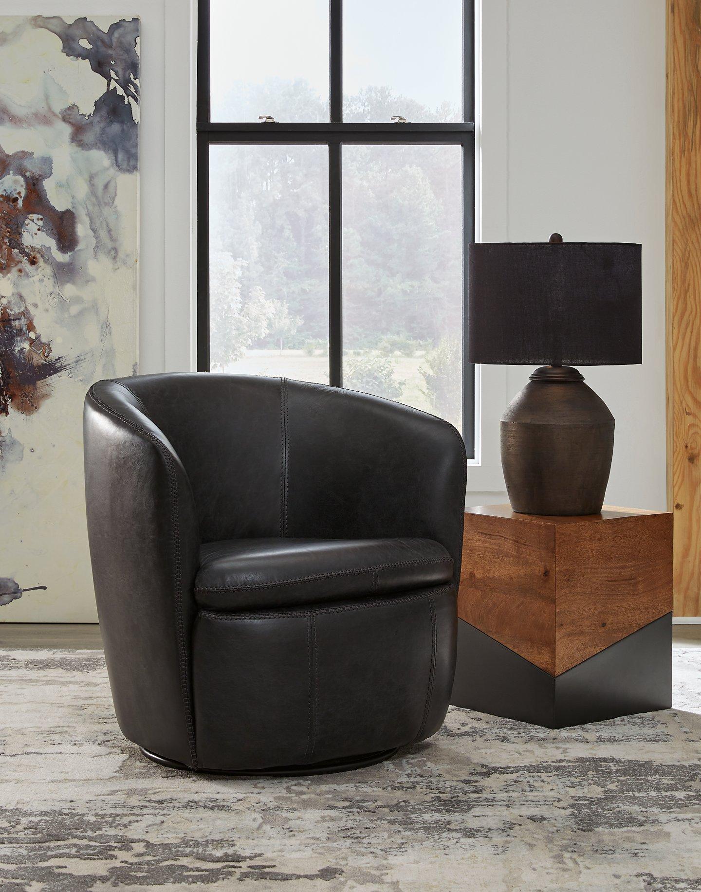 Kierreys Swivel Chair - Ideal Furniture (Fresno,CA)