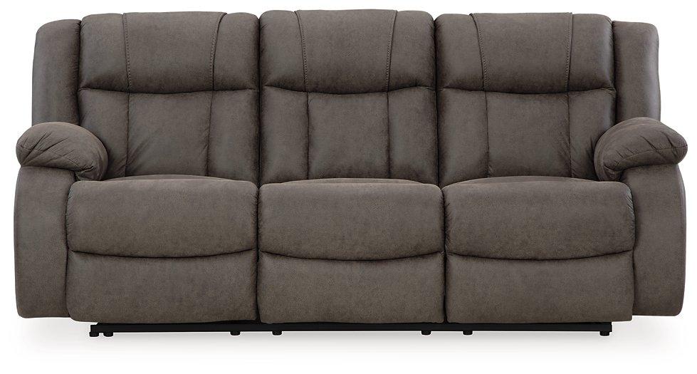 First Base Reclining Sofa - Ideal Furniture (Fresno,CA)