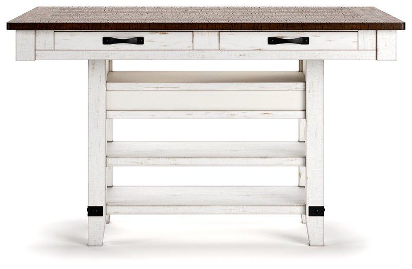 Valebeck Counter Height Dining Table - Ideal Furniture (Fresno,CA)