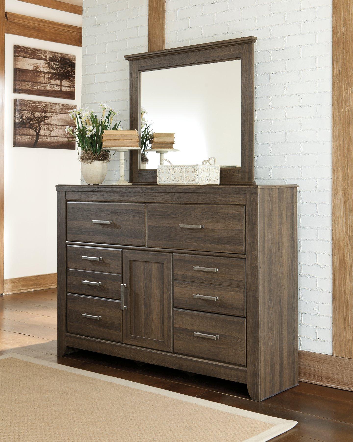 Juararo Dresser and Mirror - Ideal Furniture (Fresno,CA)