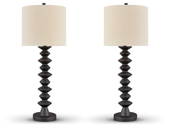 Luanndon Lamp Set - Ideal Furniture (Fresno,CA)