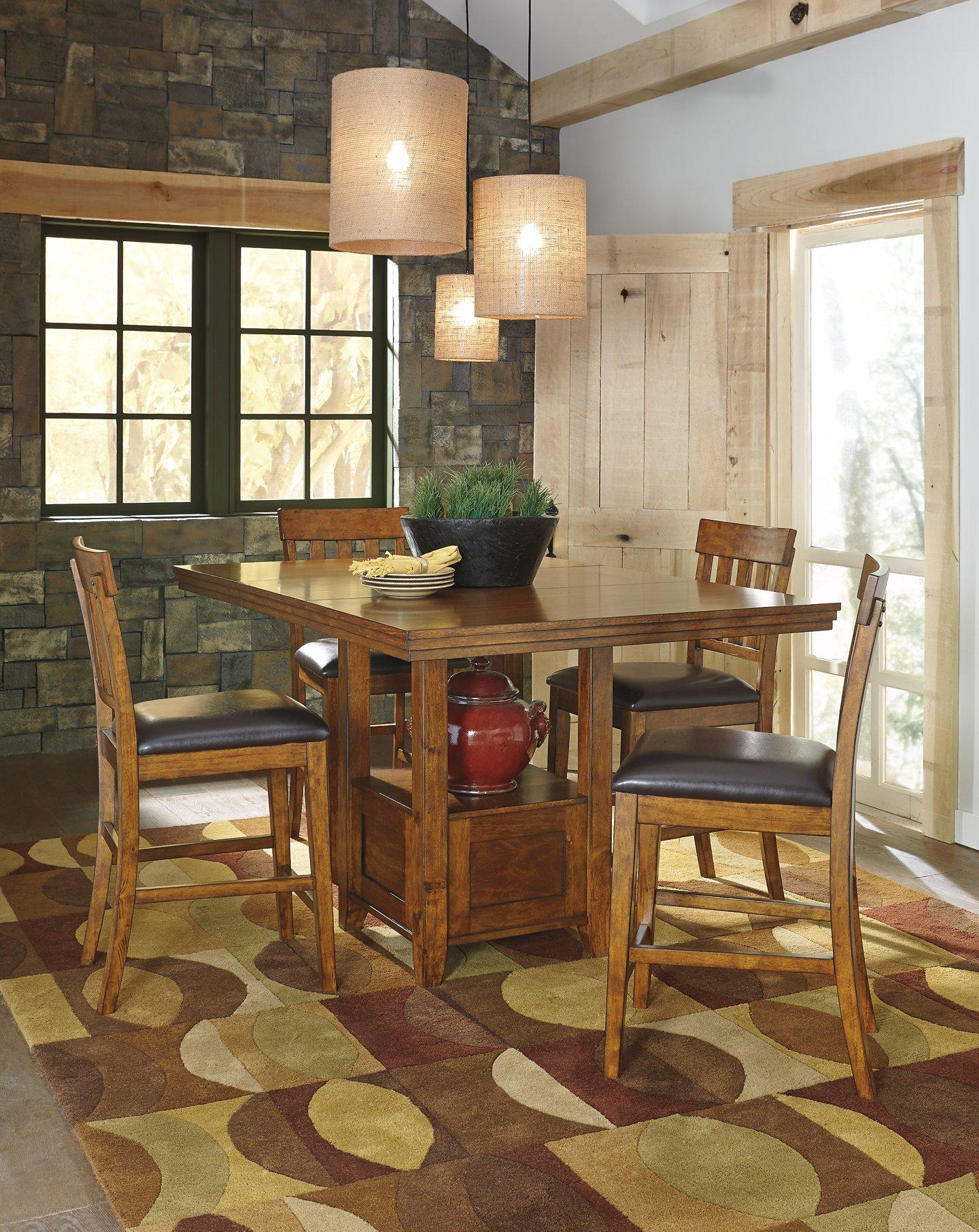 Ralene Counter Height Dining Set - Ideal Furniture (Fresno,CA)