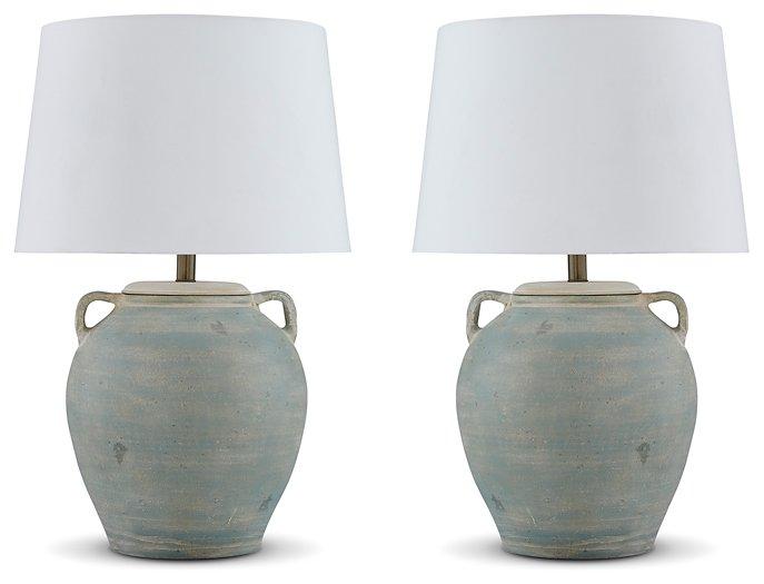 Shawburg Lamp Set - Ideal Furniture (Fresno,CA)