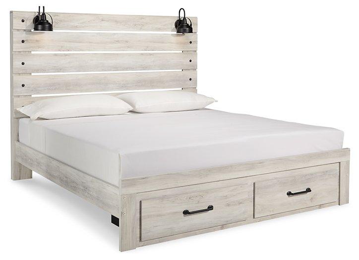 Cambeck Bed with 2 Storage Drawers - Ideal Furniture (Fresno,CA)