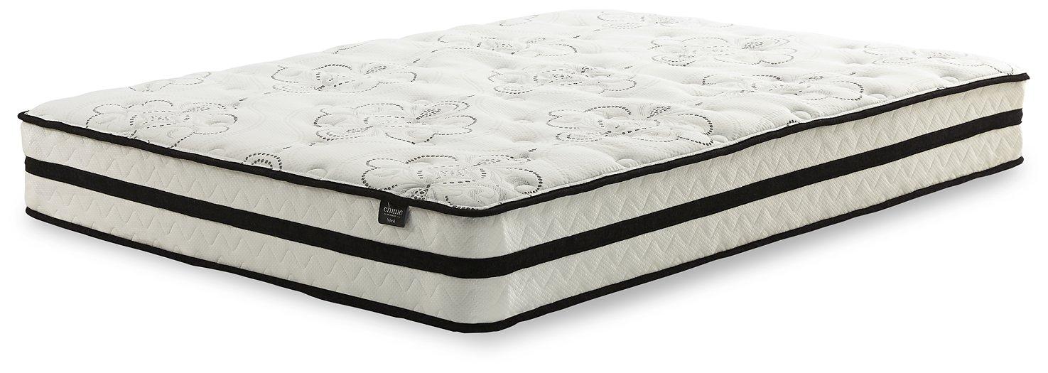 Chime 10 Inch Hybrid Mattress Package - Ideal Furniture (Fresno,CA)