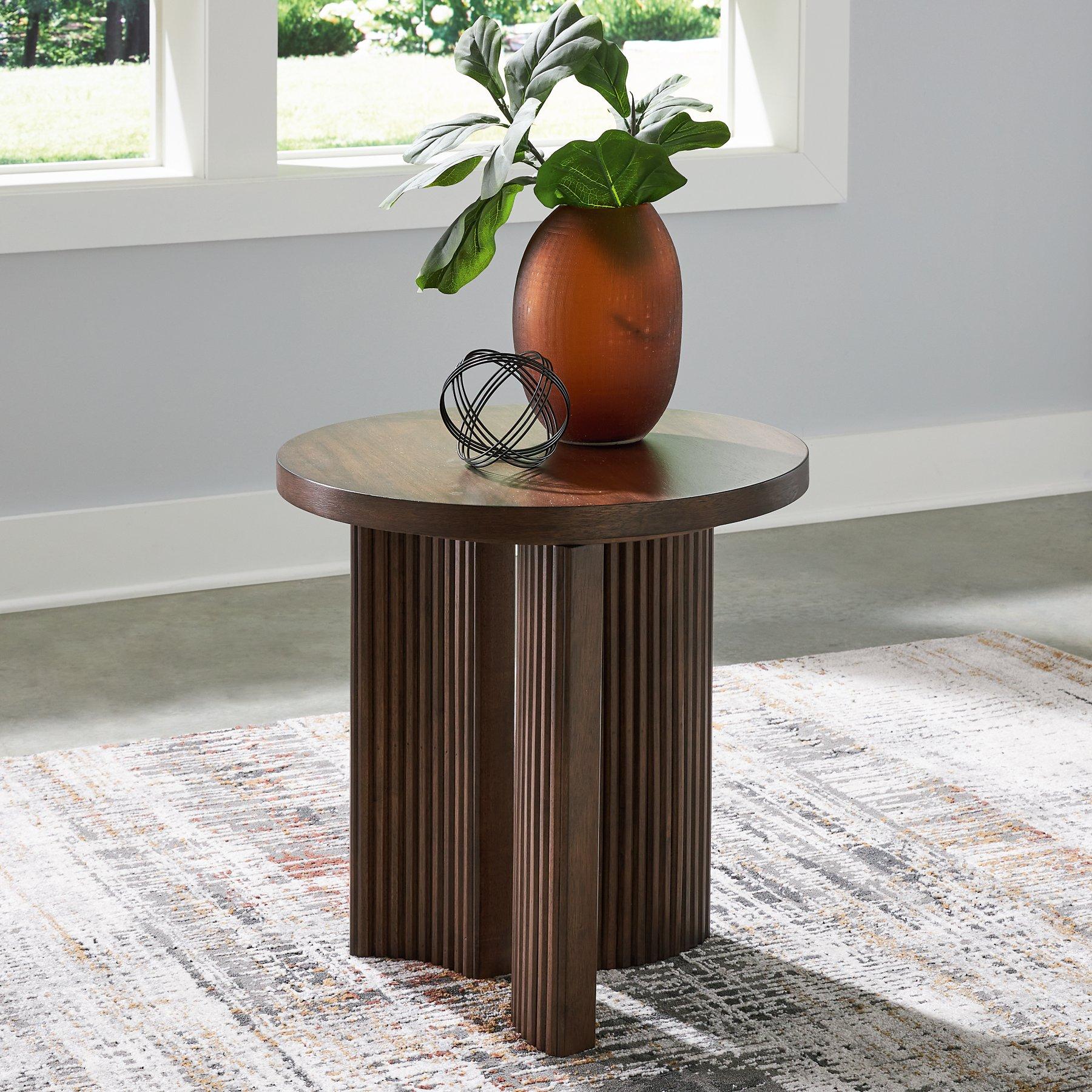 Korestone End Table - Ideal Furniture (Fresno,CA)